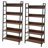 59'' H x 28'' W 5-Tier Iron Ladder Bookcase Industrial Metal Freestanding Shelves Rack Organizer Display-2113947905
