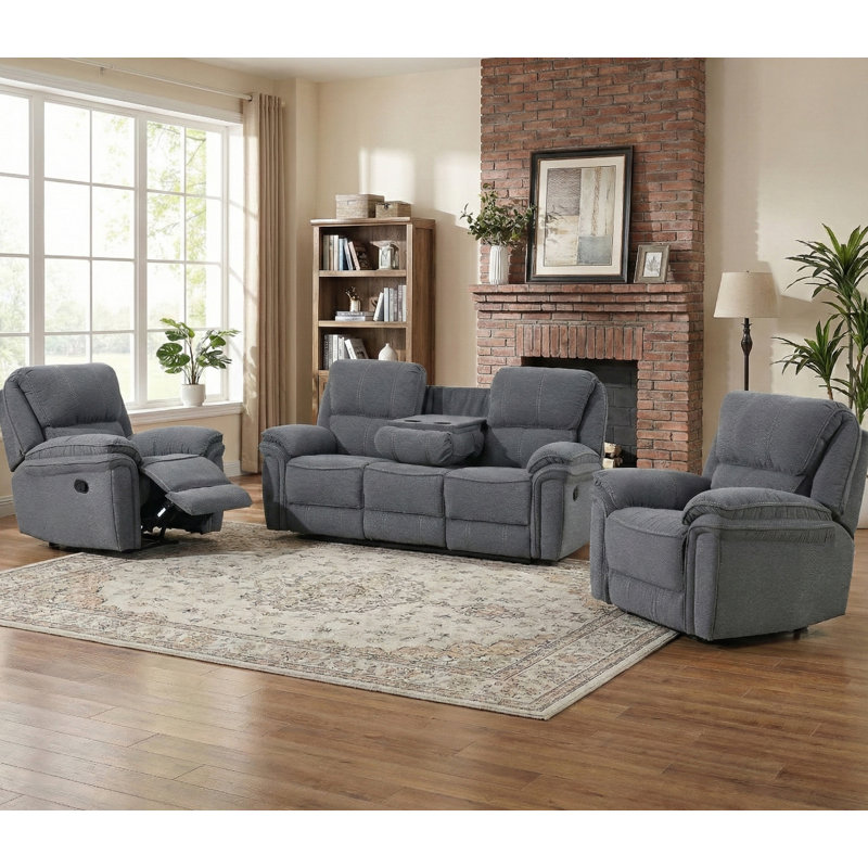 Sofie Piece Reclining Sofa Set