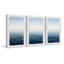 Deep Blue Sea View - Ensemble de 3 reproductions de cadres photo simples-87149407