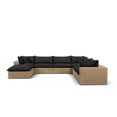 Grand canapé modulaire d'extérieur Cali