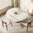 Extendable Dining Tables For 4 To 8 Rectangular To Round 31.15" To 53.15" Sintered Stone Kitchen Table-114217333