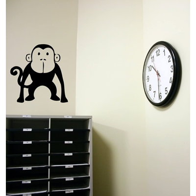 Décoration murale, autocollants muraux, décoration murale, animaux, animaux, zoo, singe, chambre d'enfant, 674320700855434B8E5AB96E3DDEAC18