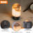 Modern Natural Spanish Alabaster Rechargeable Table Lamp With Dimmable Led Cordless Dome Stone Bedside Lamp-256261890