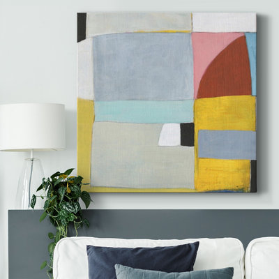 Méditerranée, toile abstraite I-Gallery