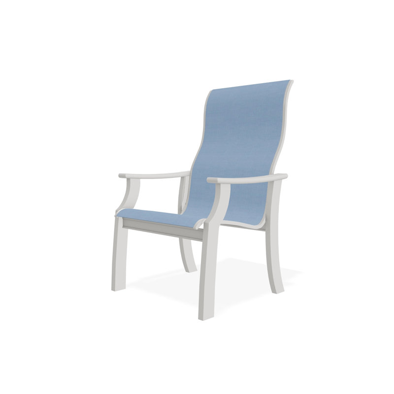 Fauteuil St. Catherine Sling, Neige, Denim Augustine