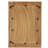 Alissandra 36.06" H Solid Wood and Bone Inlay Rectangle Accent