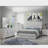 Geary Coastal White Rectangular 4-Drawer Chest