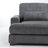 127.6" Modern Corduroy Modular Sofa-357090836