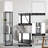 Floor Lamp With Shelves, Shelf Floor Lamp With Wireless Charger & 2 Charging Usb Ports & Drawer-1811269978