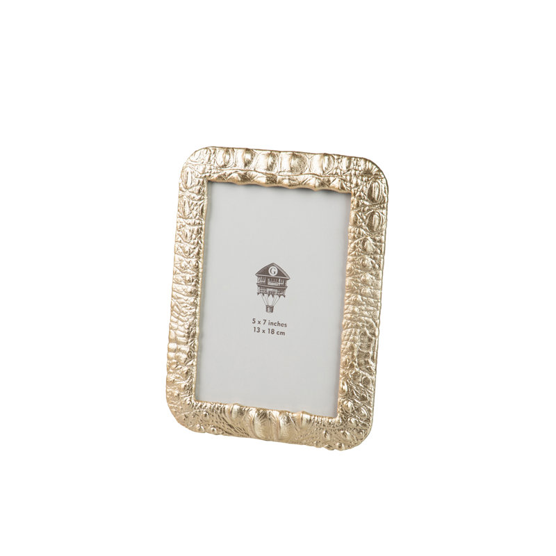 Picture Frame, 13cm x 18cm, Light Gold
