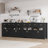 55.1" Nostrand 4 Door Accent Cabinet-909011739