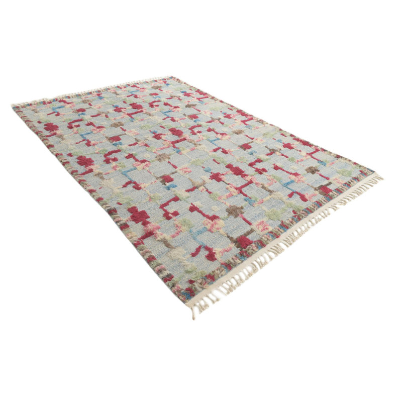 Tapis bleu Howard