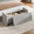 Zellers Upholstered Storage Bench for Entryway and Bedroom-110983728