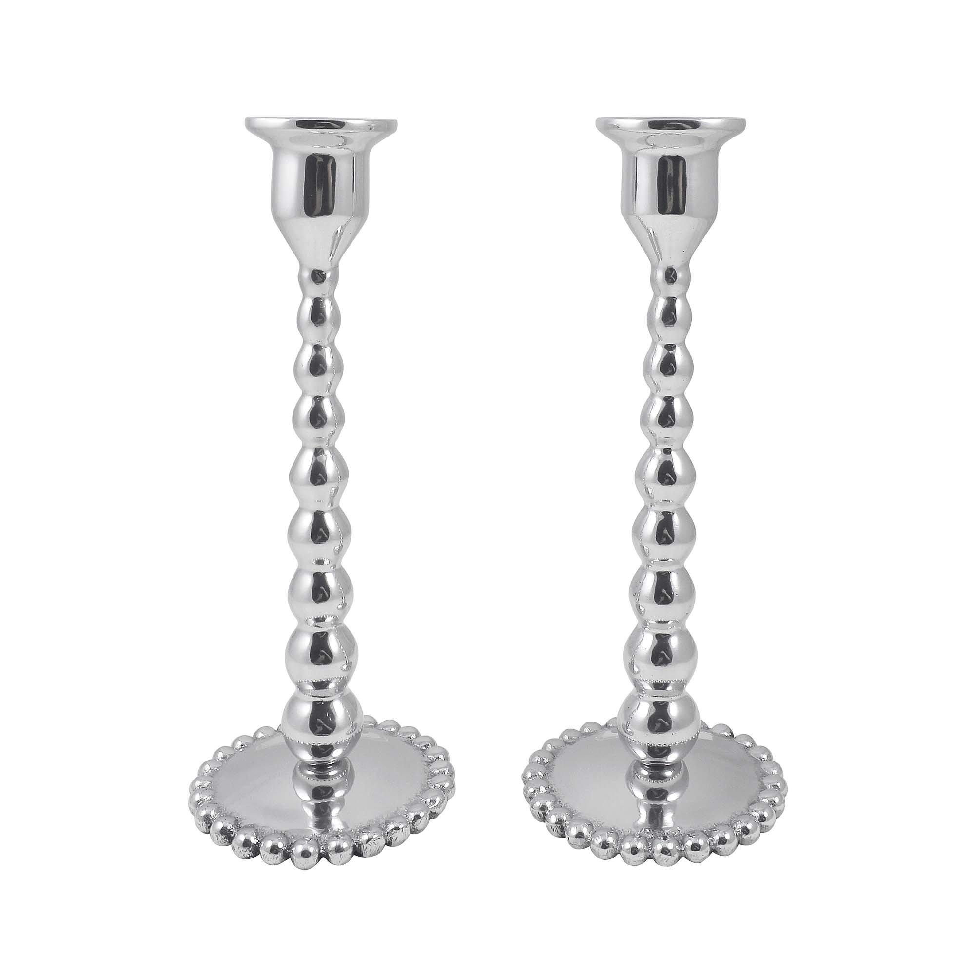 Mariposa String of Pearls 2 Piece Candlestick Set | Wayfair