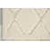 Gleam Geometric Area Rug in Ivory