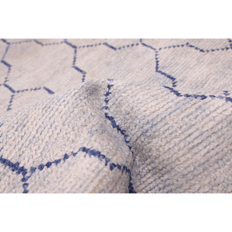 Tangier Denim Blue Rug 4'11" x 7'9"