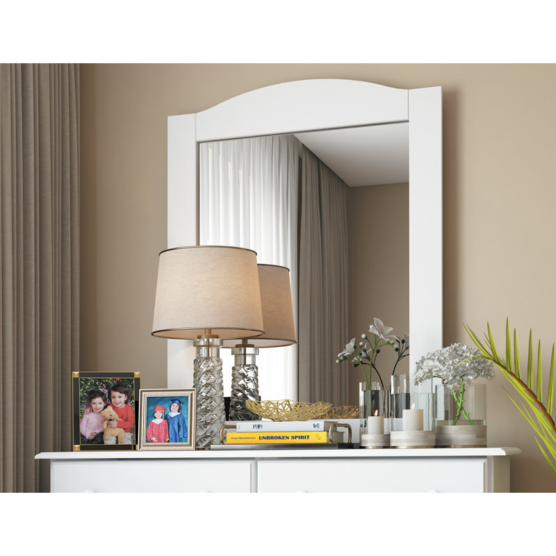 Miroir West Newbury, Blanc