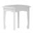 Vantiy Stool With Cushion And Solid Leg For Bedroom,white