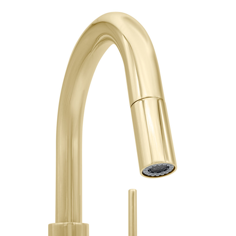 ZLINE Dante Kitchen Faucet, Polished Gold