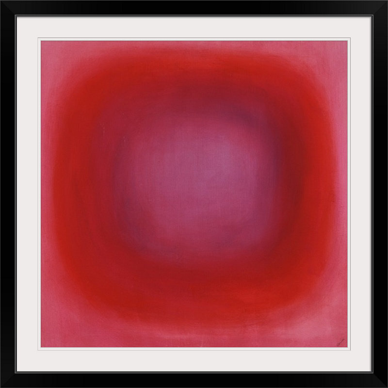 'mod Pod Ii Par Sydney Edmunds Peinture Impression, 38" H x 38" lx 1" p, Noir encadré