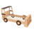 Car-Shaped Platform Bed with Storage Shelves & Wooden Frame-122581912
