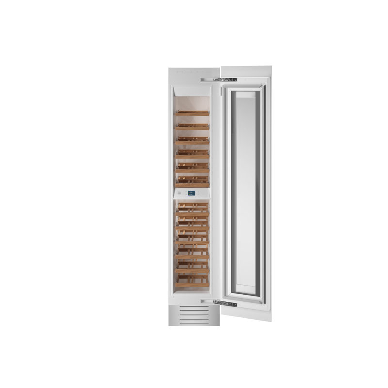 Bertazzoni Dual Zone 18'' Built-In 52 Bottle Wine Refrigerator, Right Handed