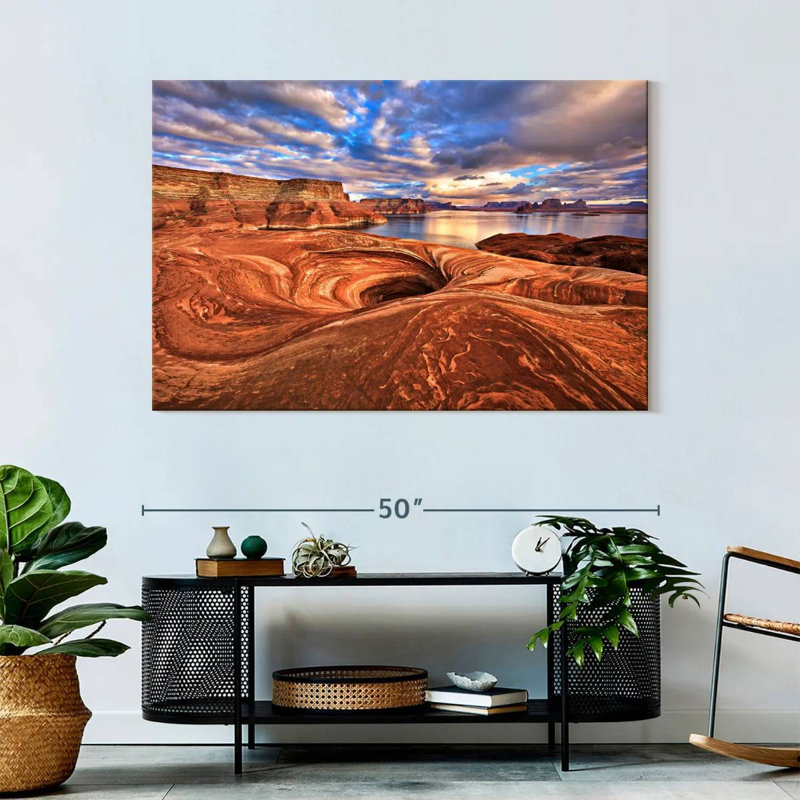 Formations Alvord Lake Powell Rock, H 32 po x l 48 po