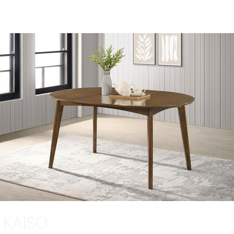 Oval 60" Extension Leaf Dining Table