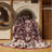 Machine Washable Overdyed Brown Area Rug-642399614