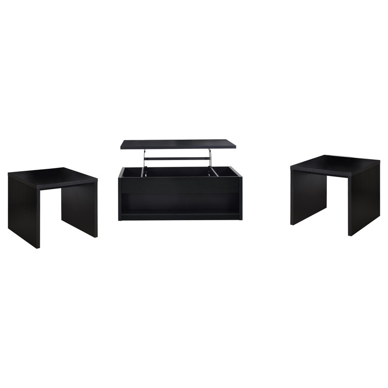 Ensemble de tables basses Gehl, 3 pièces: 2 tables de bout, table basse