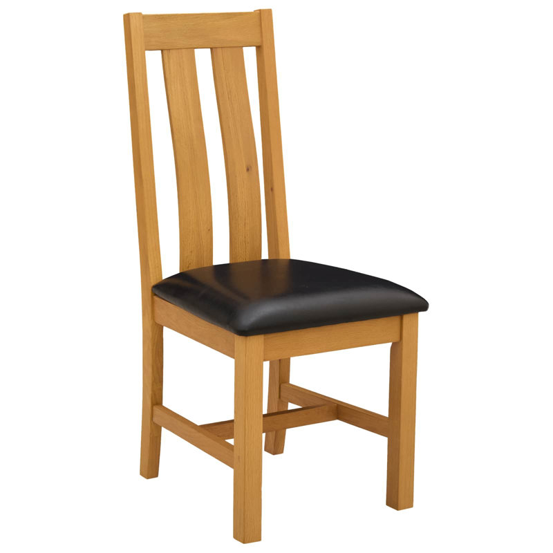 Side Chair in Grey, Black