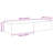 vidaXL Wall Shelf Grey sonoma Engineered wood 39.4x14.2x7.5 in-951733763-951733790