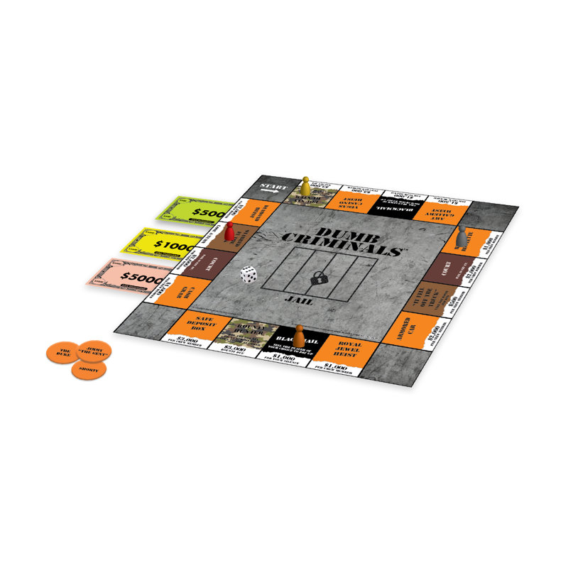 Jeu de fléchettes magnétique Dumb Criminals