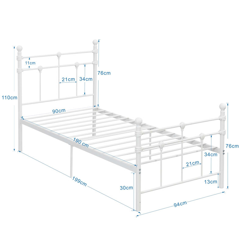 Escalera Bed, Single (3')