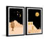 «Alfs Lonely Desert Nights» par Marmont Hill - ensemble de 2 impressions encadrées-214364472