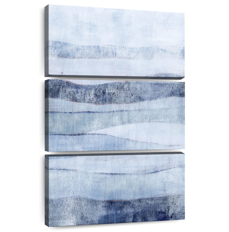 Blanc Avery en bleu II, H 50 po x l 32 po