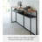  Yamazaki Home Tower Long Console Table For Entryway Or Hallways, Narrow Behind Sofa Table With Wooden Top And Metal Shelf - Shelf, 26" - Steel-99182031