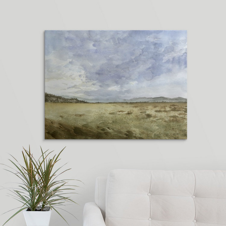 « ii » megan meagher, reproduction d’art Montana Horizon, H 27 po x l 36 po x P 1,5 po, Toile