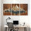 «Landscape & Nature Mountain Forest», ensemble de 3 impressions sur toile