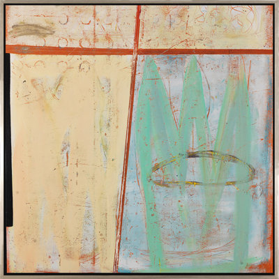 The Crown - Peinture sur toile avec cadre flottant