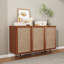 Buffet décoratif avec portes et tablettes