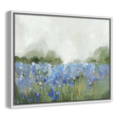 Meadows Bluebels Field "Meadows Bluebells Field" Print
