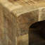 Unfinished TV Stand for TVs up to 28" with Fireplace Included-1672768675