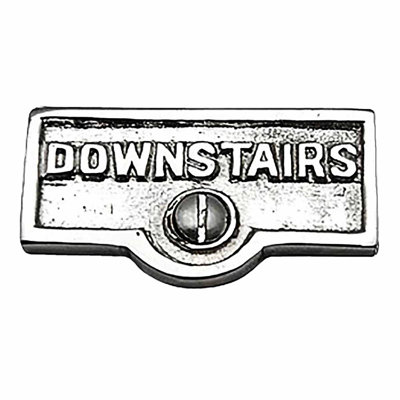 Downstairs Name Signs Labels Switch Plate Tag