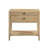End Table, 1-Drawer Nightstand With Open Shelf