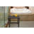 CoastalVogue’s 18 " W Teak Shower Bench in Antique Gray