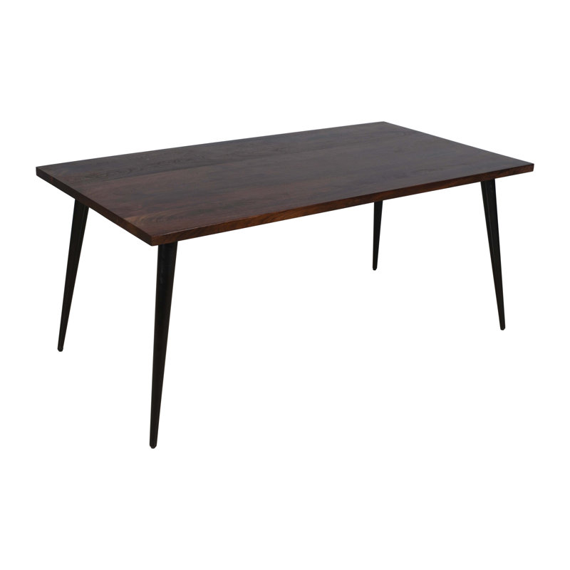 Table de salle à manger Keandria Prelude, Marron foncé