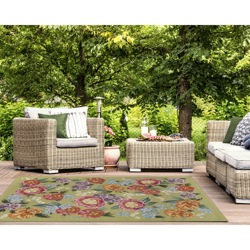 Tapis intérieur / extérieur Kincaid, Rectangle 8 pi 10 po x 11 pi 9 po
