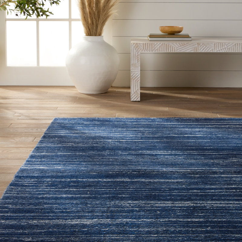 Caron Striped Indoor / Outdoor Rug, Rectangle 10' x 14'
