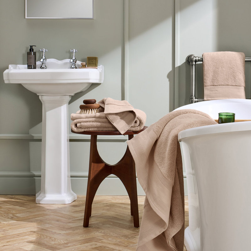 Signature Bath Sheet, Shell Pink